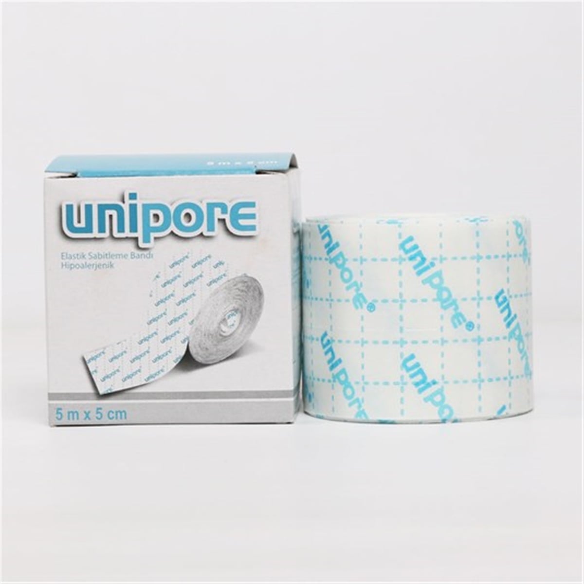 Unipore Flaster Hıpoallerjenik Esnek Tıbbi Flaster 5 M*5 CM