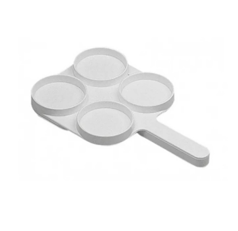 Dedeks CMT Mastitis Test Kabı – 4 Bölmeli Beyaz Test Disk