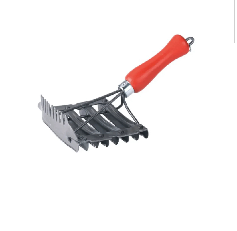 Yeleli Kaşağı 8 Dişli Hayvan Tımar Aleti