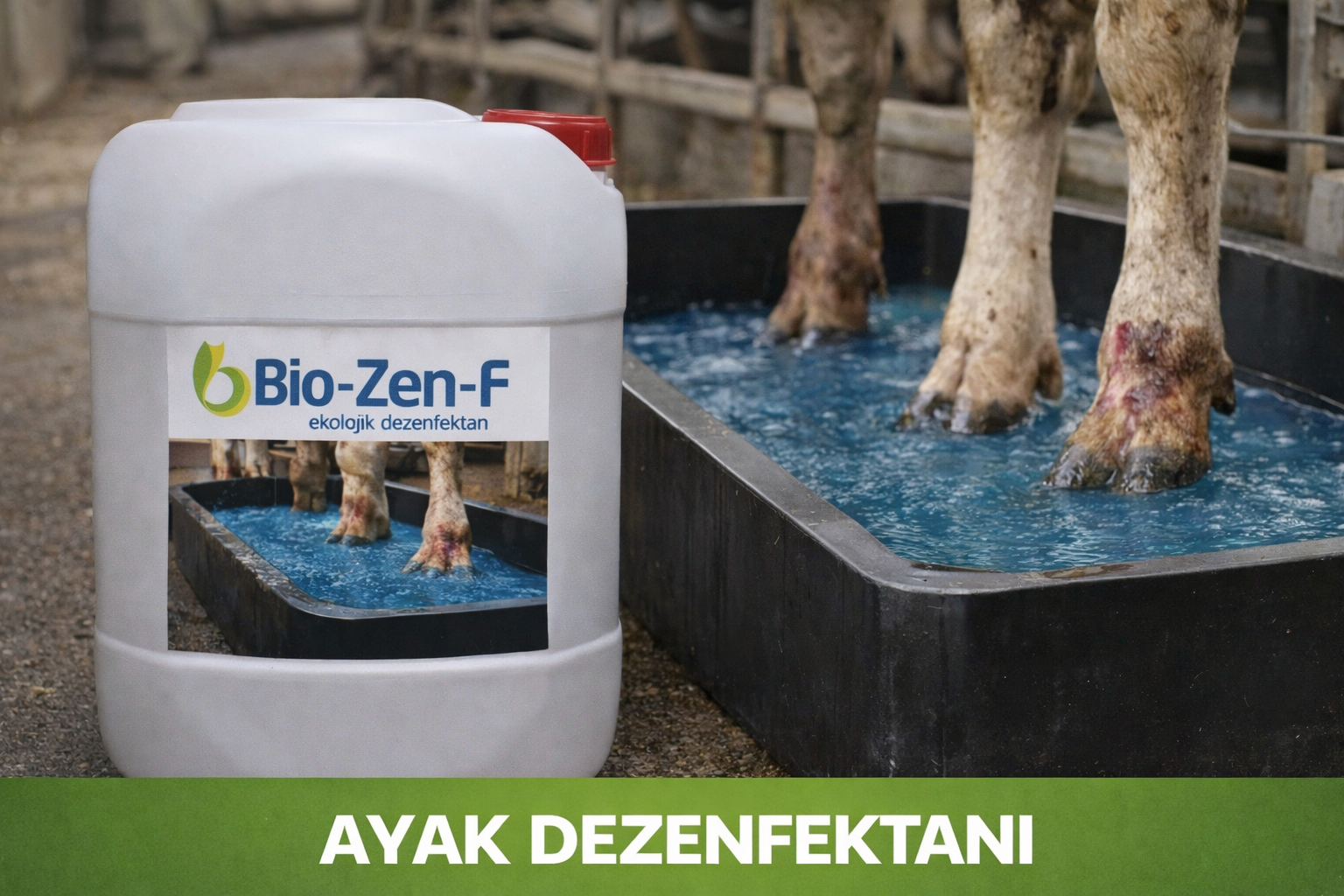 KONSANTRE EKOLOJİK DEZENFEKTAN (AYAK-TIRNAK)20 LT