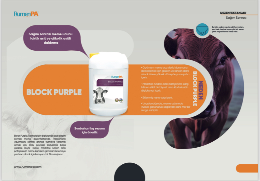 BLOCK PURPLE SAĞIM SONRASI