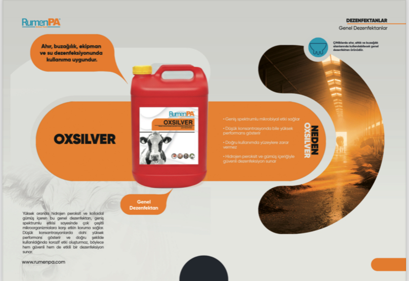 OXSILVER BARINAK VE SU DEZENFEKTANI