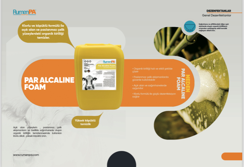 PAR ALCALINE FOAM SAĞIMHANE DEZENFEKTANI