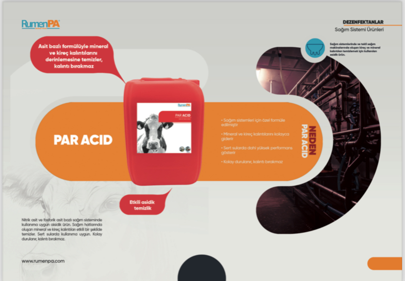 PAR ACID SAĞIM SİSTEMİ DEZENFEKTANI
