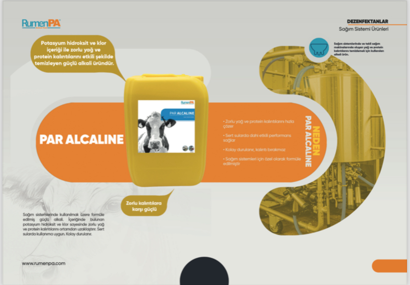 PAR ALCALINE SAĞIM SİSTEMİ DEZENFEKTANI