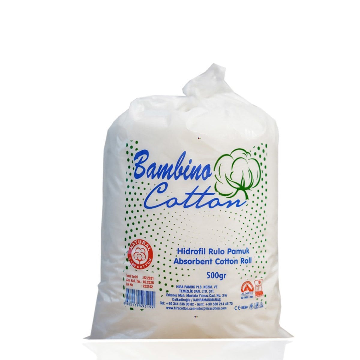 Hidrofil Rulo Pamuk 500 gr