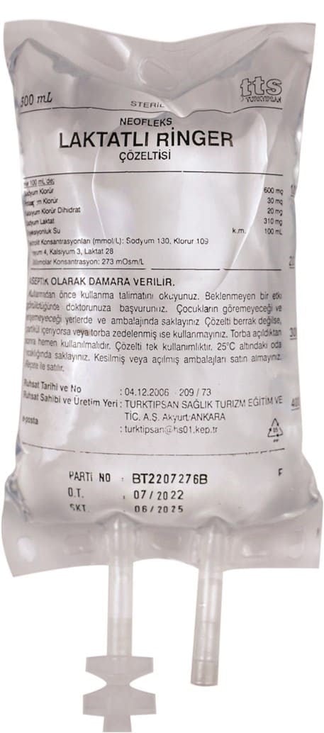 Neofleks Laktatlı Ringer 500 ML