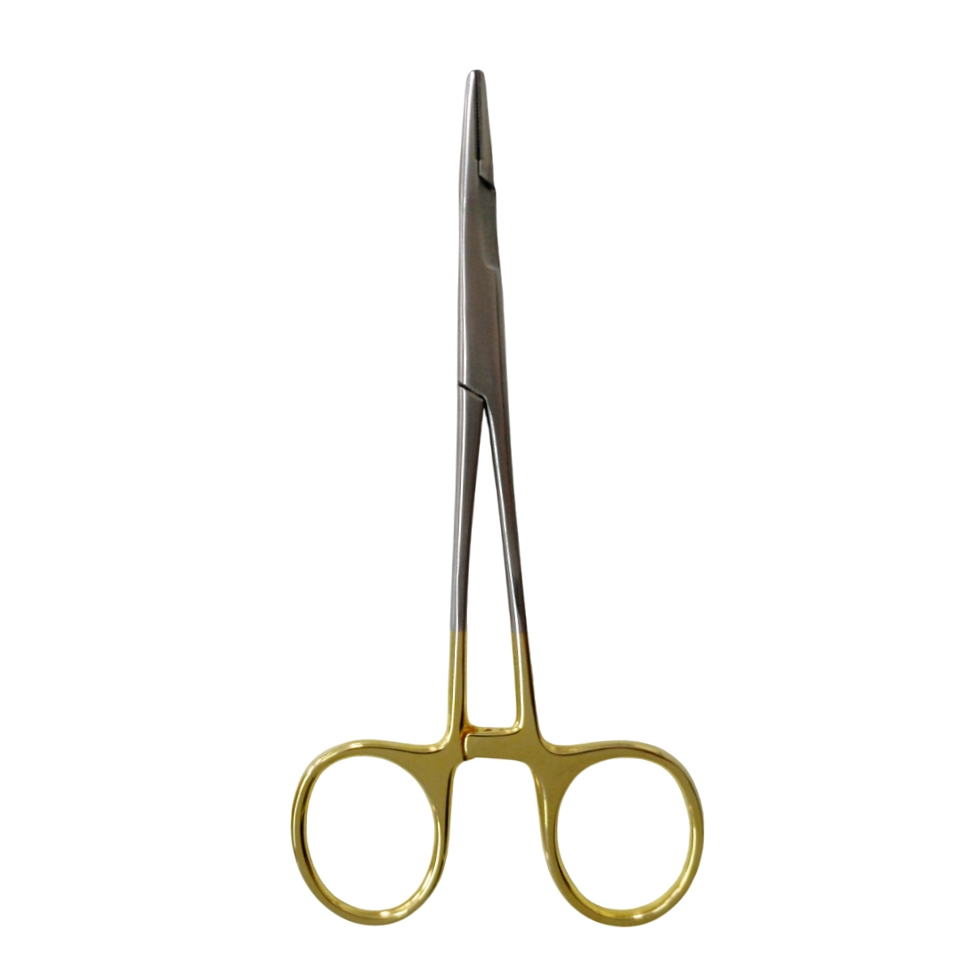 Olsen Hegar (Makaslı) Portegü 14 Cm TC (Altın Sap)