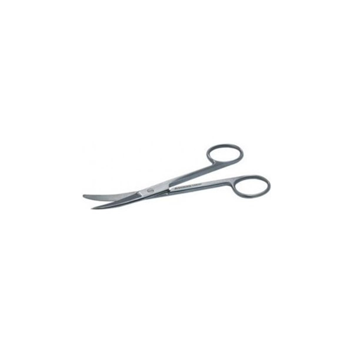 VZN Cerrahi Makas EĞRİ  14,5 cm Küt-Sivri