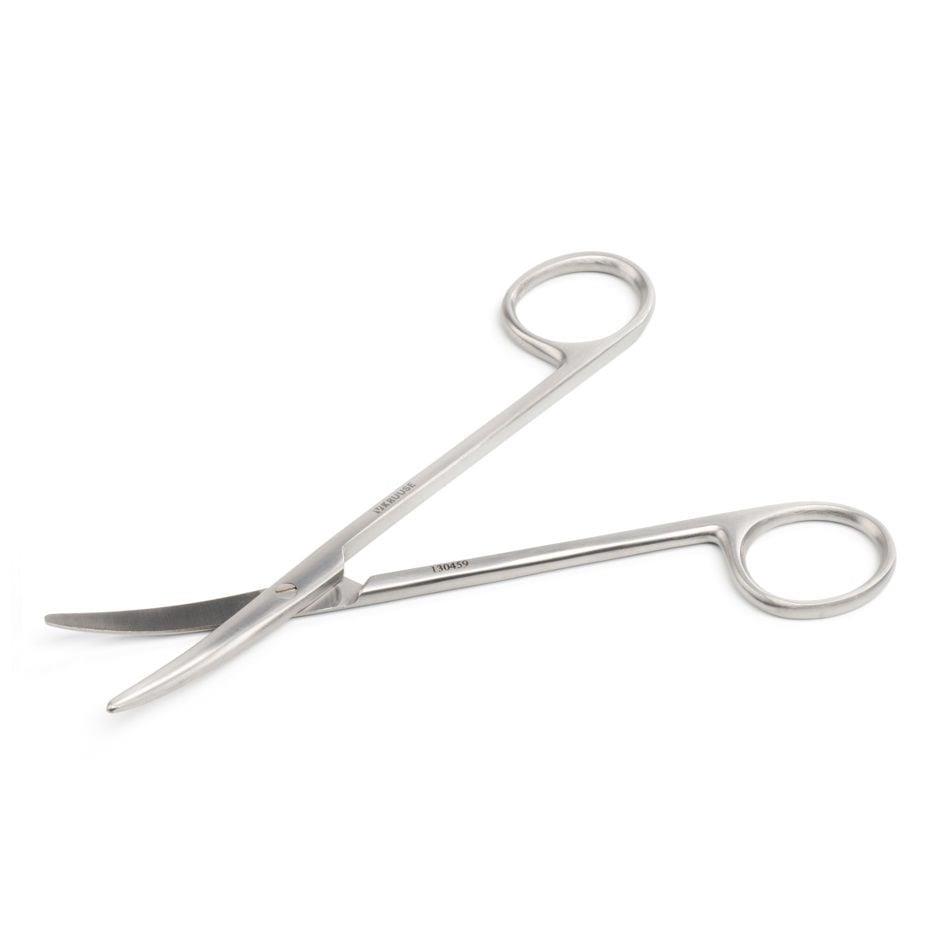 Kruuse  Veteriner Makas. 14,5 cm. 5,5 K/K . Eğri.