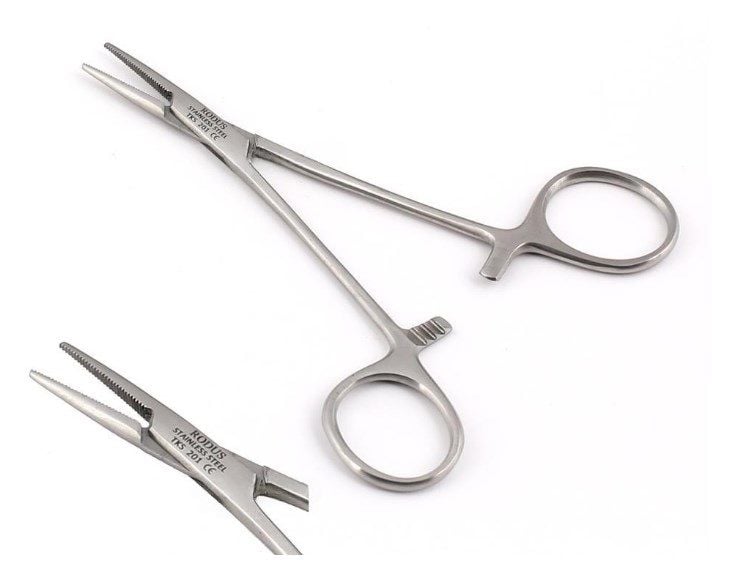 Hemostatik Pens 14 cm Eğri