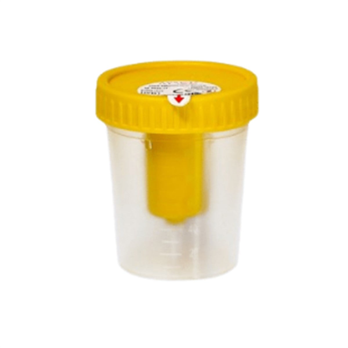 Vakumlu İdrar Bardağı (Numune Kabı) No Steril 100 ML